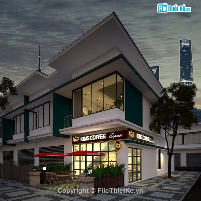 nội thất quán cafe,Model quán cafe,sketchup nội thất,sketchup quán cafe,cafe sketchup,cafe nội thất